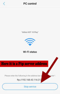 How to Transfer Files from Mobile to PC With FTP Server - 5
