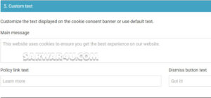 How to Display WordPress Cookie Consent Banner Notice Without Plugin 6
