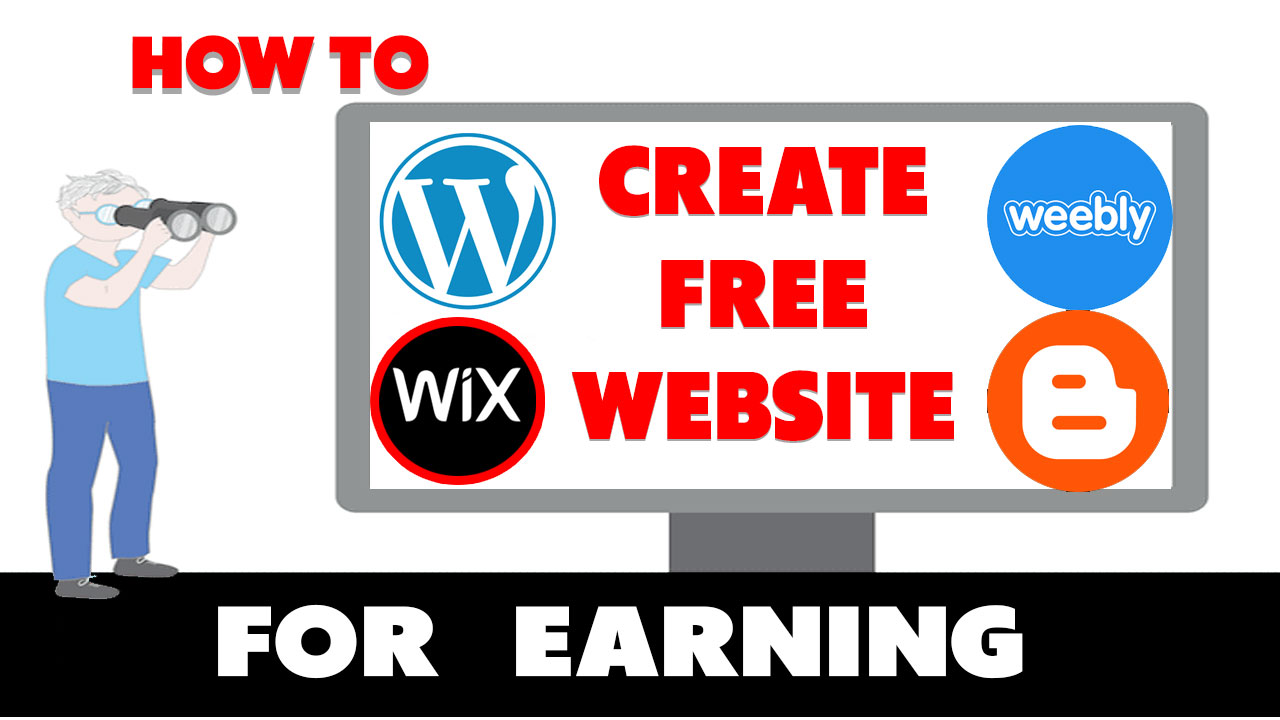 How to Create free Website for Earning