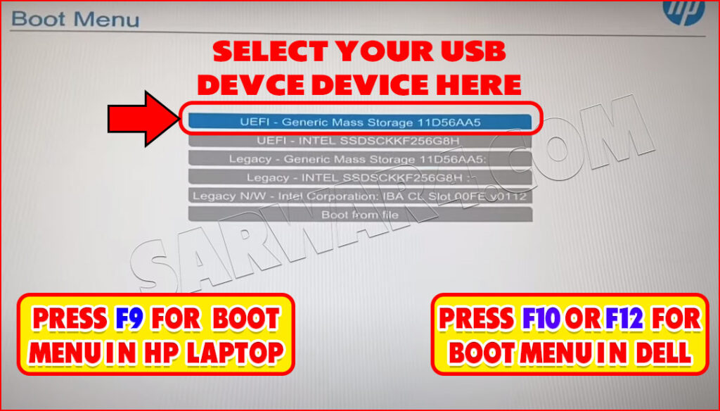 How To Install Windows 10 From USB-3-by Sarwar4u.com